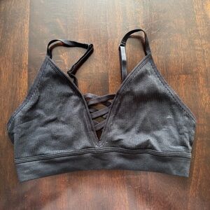 Black Strappy Bralette